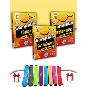 Ünlüler Karması 8. Sınıf Sempatik Matematik - Fen Bilimleri - Türkçe Soru Bankası Seti