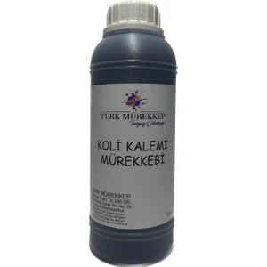 Turk Mürekkep Koli Kalemi Mürekkebi Siyah 500 Ml.