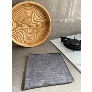 ( 3 Adet ) Mikrofiber Mutfak Temizlik Bezi 40*40 cm Leke Tutmaz Koku Yapmaz