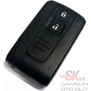 Skilit Samsun Oto Kilit Toyota Corolla Verso Prius Subaru Smart Kumanda Kabı Anahtar Kabı 2 Tuşlu