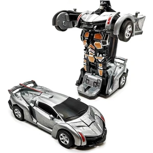 Transformers Bumblebee Robota Dönüşebilen Oyuncak Araba Gri