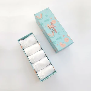Mem Socks 5'Li Organik Pamuklu Kaydırmaz Çocuk/Bebek Çorabı Özel Kutulu