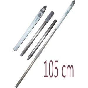 2 Adet Demonte Metal Mop Paspas Sopası 105CM Sıkmalı Taplet Mop Sapı Kırılmayan Demir Borulu Mop Sap