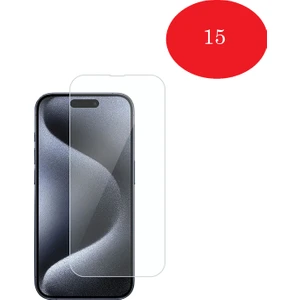 Apple iPhone 15 Ekran Koruyucu Kırılmaz Cam