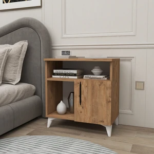 Enda Home Collection Kommen 2 Raflı Kapaklı Komodin