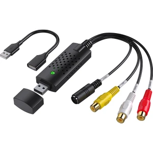 USB Video Capture USB 2.0 Audio/video Converter Rca'dan Usb'ye Ses Video Dönüştürücü Vhs Mini Dv Hi8