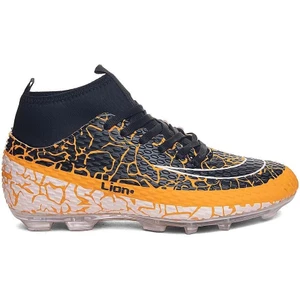 Super Mercury Bilekli Çoraplı Krampon Futbol Ayakkabısı LİON-1071-KR