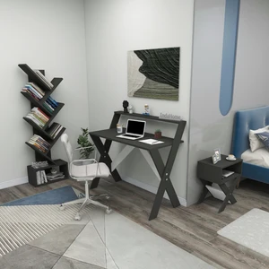 Enda Home Collection x Çalışma Odası Seti Çalışma Masası + Kitaplık + Komodin
