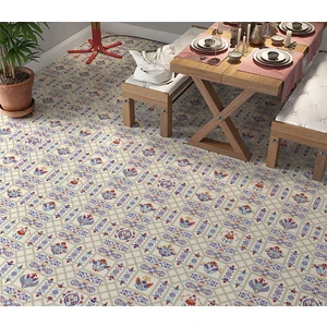 Sticker Art Yer Kaplama Zemin Kaplama Folyosu 65X130 cm Turk Patchwork