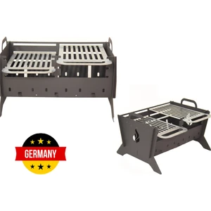 Juicy Grill Kademeli Katlanabilir ve Taşınabilir 6 Kişilik Mangal