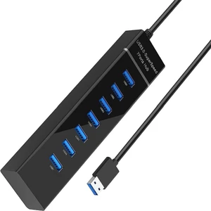 7 Port USB 3.0 Hub USB Hub 3.0 Çoğaltıcı 7 Port USB Hub 5 Gbps USB Splitter USB Çoklayıcı