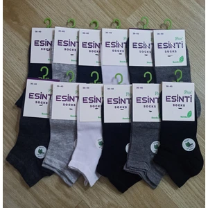 Bayan Babu Patik Dikişsiz Çorap 12 Adet