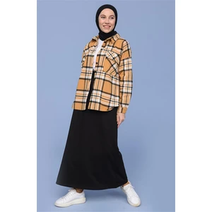 Beli Bağlamalı Cepli Spor Etek - 0152 - Siyah