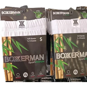 Tatkan Erkek Bambu Boxerman Boxer - 3 Adet