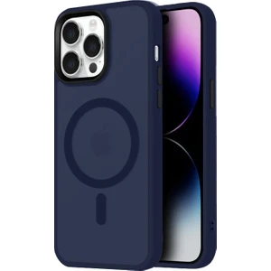 Iphone 15 Pro Ile Uyumlu Magnetic Matte Prism Kapak
