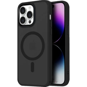 Iphone 15 Pro Ile Uyumlu Magnetic Matte Prism Kapak