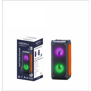 Hepu HP-931 Mikrofonlu Bluetooth Parti Hoparlörü 4 Inc*2 Extra Bass