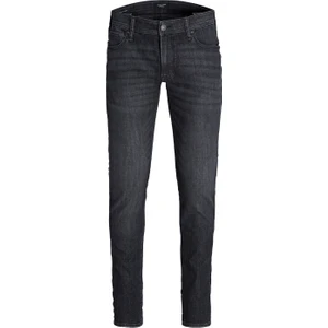 Jack & Jones Düşük Bel Skinny Fit Siyah Erkek Denim Pantolon 12244278_JJILIAM Jjorıgınal Sq 349