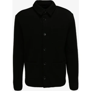 Basic Siyah Erkek Düz Ceket F3WM-CKT120