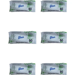 Mr Green Yüzey Temizlik Havlusu 50 Yaprak 6’lı Paket