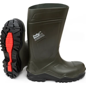 Polly Boot Power 04 Haki Renk Çelik Burunsuz Çizme Bot