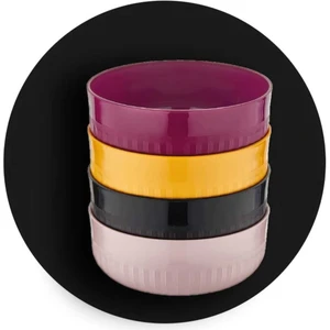 Vip Ahmet Masal Kase Renkli 800 ml 6 Adet (VP-003) VPS-012