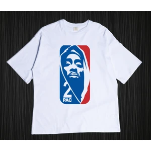 Pull The Hood Unisex Oversize Nba 2pac Oversize Tshirt