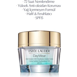 Estee Lauder Ferahlatan Jel Nemlendirici - Day Wear Sorbet 72 Saat Etkili Jel Dokulu Krem SPF15 - 50 ml