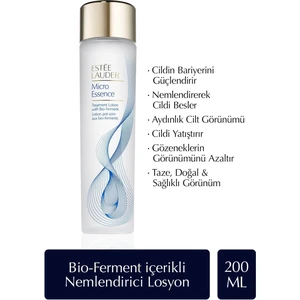Estee Lauder Losyon - Micro Essence Bio-Ferment İçerikli Nemlendirici Bakım Losyonu / Tonik 200 ml