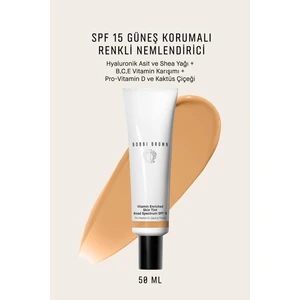 Bobbi Brown Vitamin Enriched Işıltılı Bitişli Renkli Nemlendirici SPF 15 50 ml - Golden 2 - 716170284750
