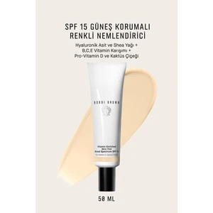 Bobbi Brown Vitamin Enriched Işıltılı Bitişli Renkli Nemlendirici SPF 15 50 ml - Light 1 - 716170284699
