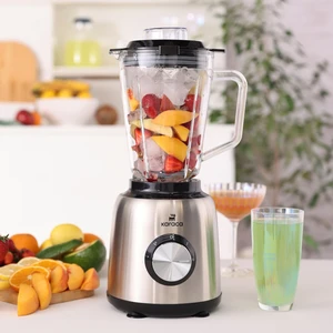 Inox 1.5 Lt Cam Hazneli Smoothie Blender