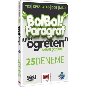 Yargı Yayınevi 2024 KPSS ALES DGS YKS MSÜ Bol Bol Öğreten Paragraf Tamamı Çözümlü 25 Deneme