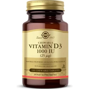 Vitamin D3 1000 IU 100 Chewable Tablet