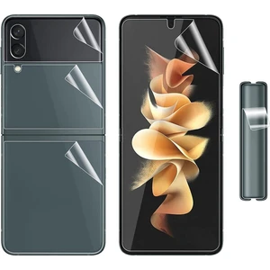 Samsung Z Flip 5 İle Uyumlu Ön & Arka Full Body Esnek Nano Çizilmez Ekran Koruyucu
