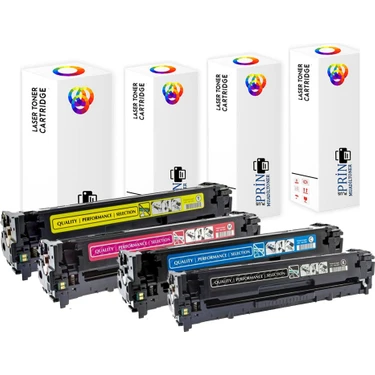 PlusPrint Canon I-Sensys MF628CW-CRG-731 Renkli Muadil Toner