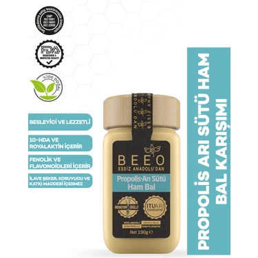 BEE'O  Propolis + Arı Sütü + Ham Bal