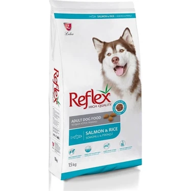 Reflex Somonlu ve Pirinçli Yetişkin Köpek Maması 15