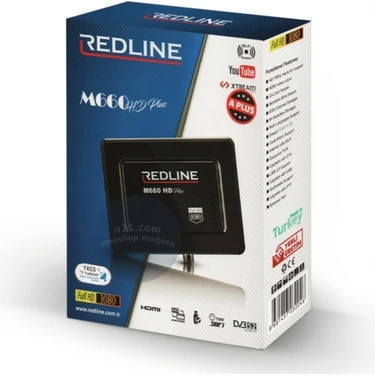 Redline M660 HD Full HD Uydu Alıcısı HDMI, USB, Wi-Fi Bağlantı Özellikleri ile 1080P Görüntü