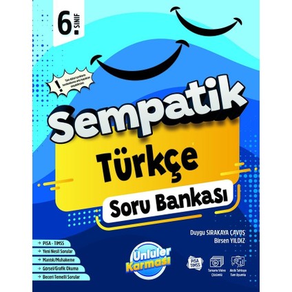 Sempatik 6. Sınıf Türkçe Soru Bankası Ünlüler Karması