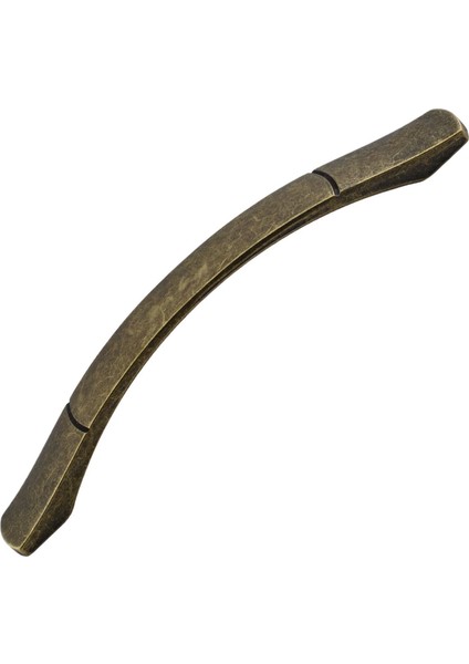 Mobilya Mutfak Dolabı Çekmece Dolap Kapak Kulpu Kulbu Antik Sarı 96 mm Metal Kulp