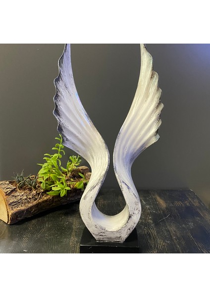 Soyut Anka Kanat Heykel Biblo modelleri