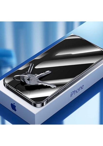 iPhone 13 Pro Max Uyumlu Warrior Oleofobik Privacy Gizleyen Hayalet Cam Ekran Koruyucu 2 Adet