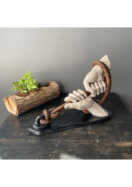 Dekoratif Halat Tutan Çeken El modelleri