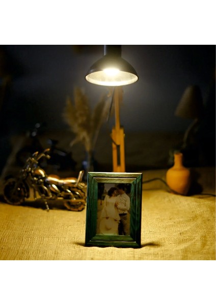Ahşap 10X15 cm Tekli Hem Yatay Hem Dikey Fotoğraf Çerçevesi-Natural