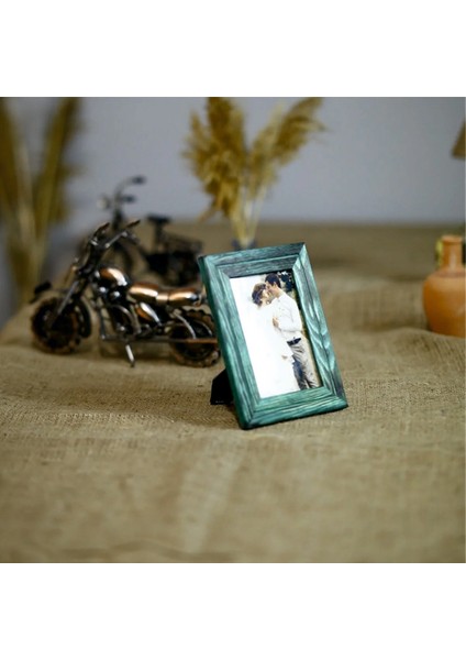 Ahşap 10X15 cm Tekli Hem Yatay Hem Dikey Fotoğraf Çerçevesi-Natural