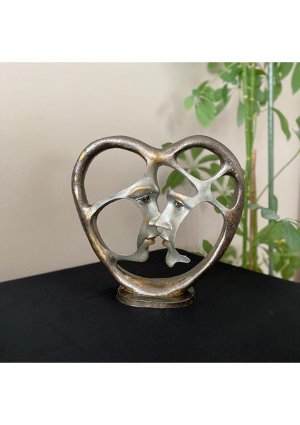 Kalp Içinde Romantik Sevgili Çift