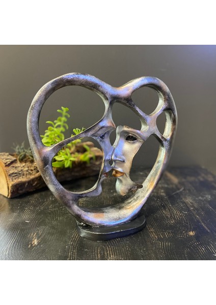 Kalp Içinde Romantik Sevgili Çift