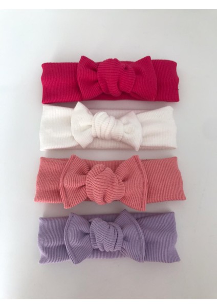 Nis Butik 4'lü Bandana Bebek Hediyelik Set