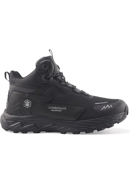 Burk Siyah Waterproof (Su Geçirmez) Softshell Erkek Outdoor Bot